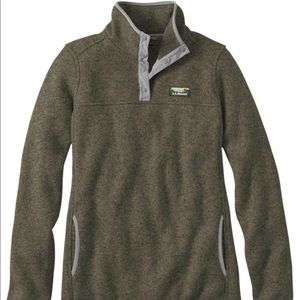 L.L. Bean Sweater Fleece Pullover